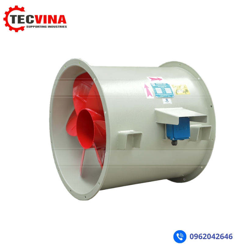 Quạt hướng trục tăng áp cầu thang AXP-8-D